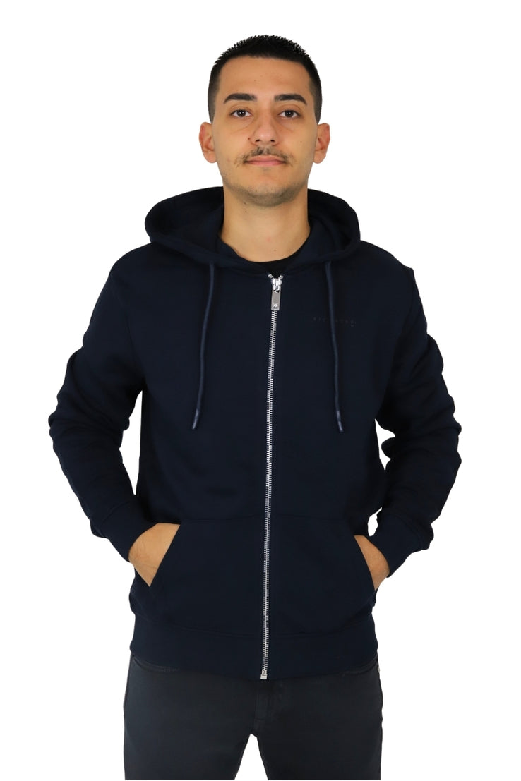 RICHMOND X Uomo Felpa UM25008FE Blu