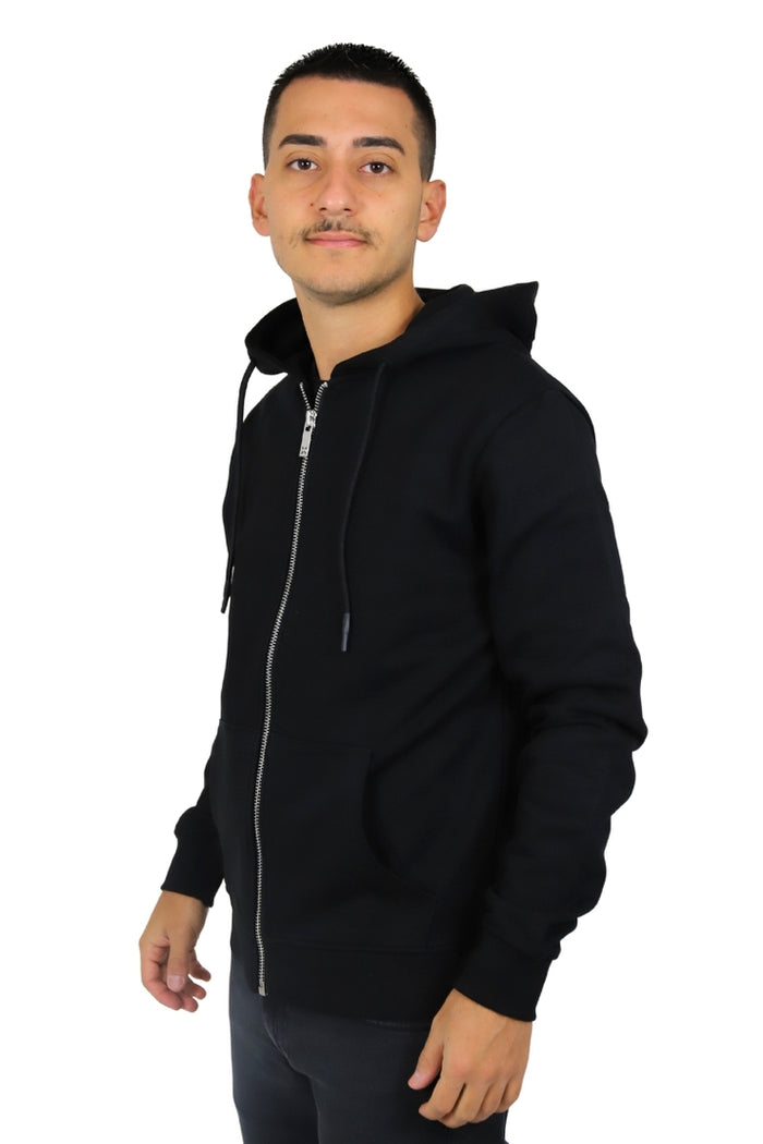 RICHMOND X Uomo Felpa UMA25004FE Nero