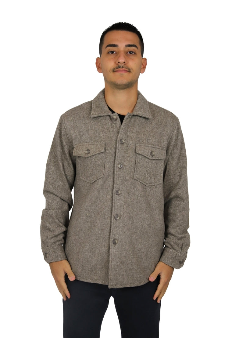 PHILOTINTO Uomo Giubotto 26W14OS Tortora