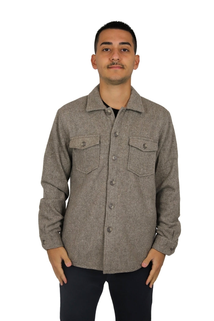 PHILOTINTO Uomo Giubotto 26W14OS Tortora