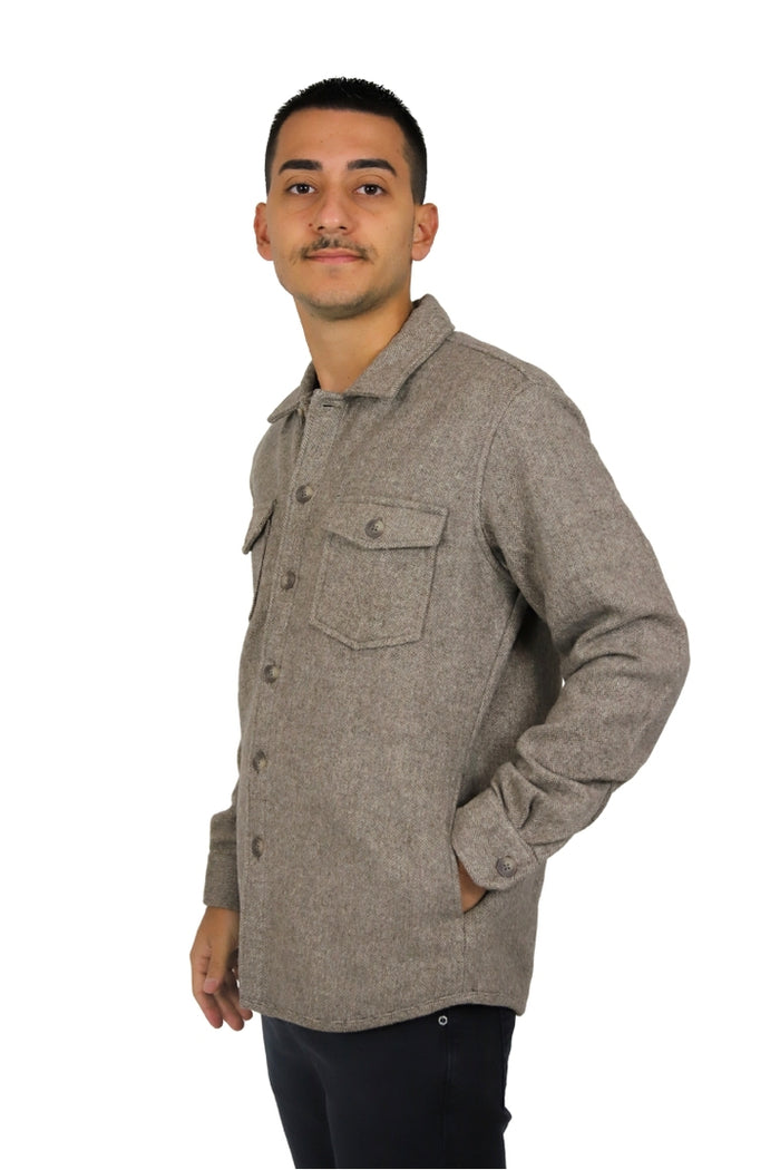 PHILOTINTO Uomo Giubotto 26W14OS Tortora