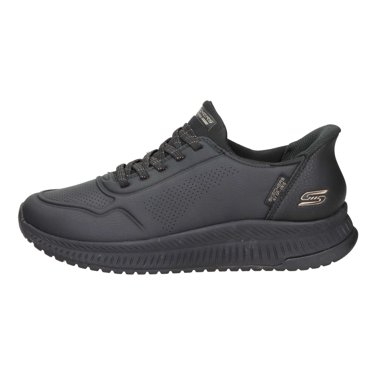SKECHERS Donna Slip-on 117740 Nero