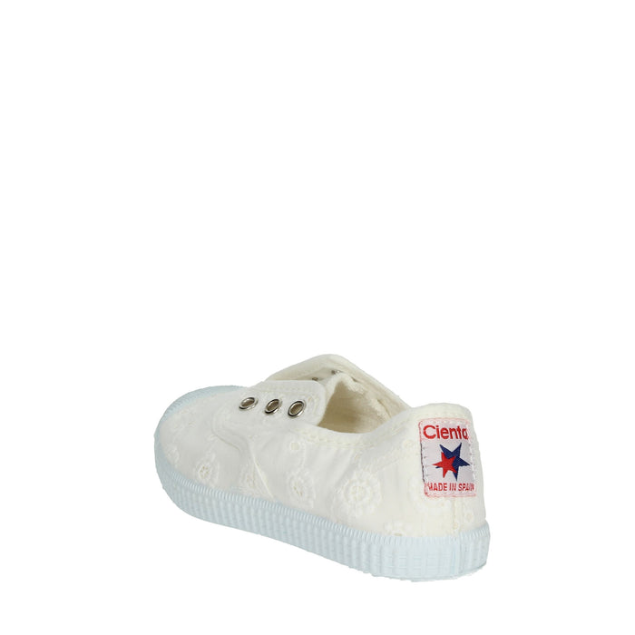 CIENTA Bambine e ragazze Slip-on 70998 Bianco