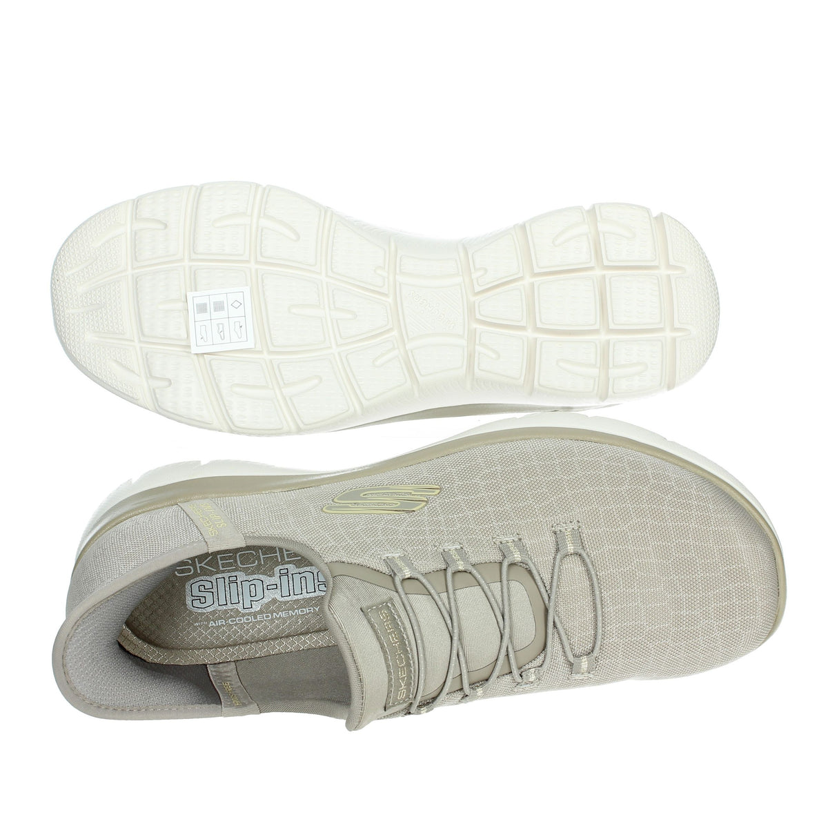 SKECHERS Donna Slip-on 150128 Taupe