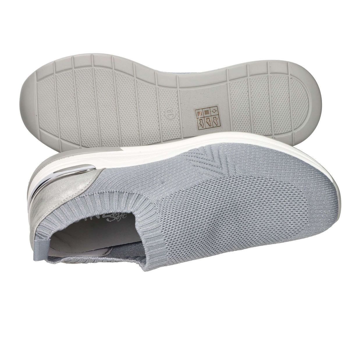 CINZIA SOFT Donna Slip-on CI1023 Grigio