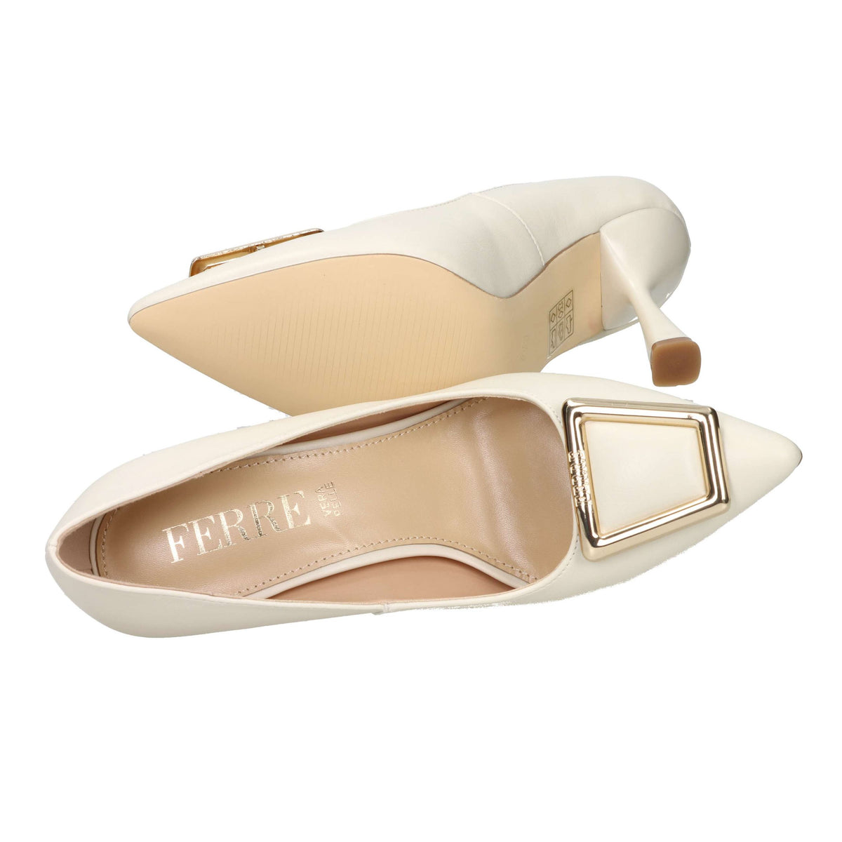 FERRE' Donna Decollete' F-490 Panna