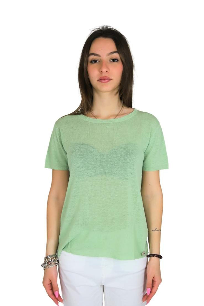 TAKE TWO Donna Maglia DKE8042 Verde