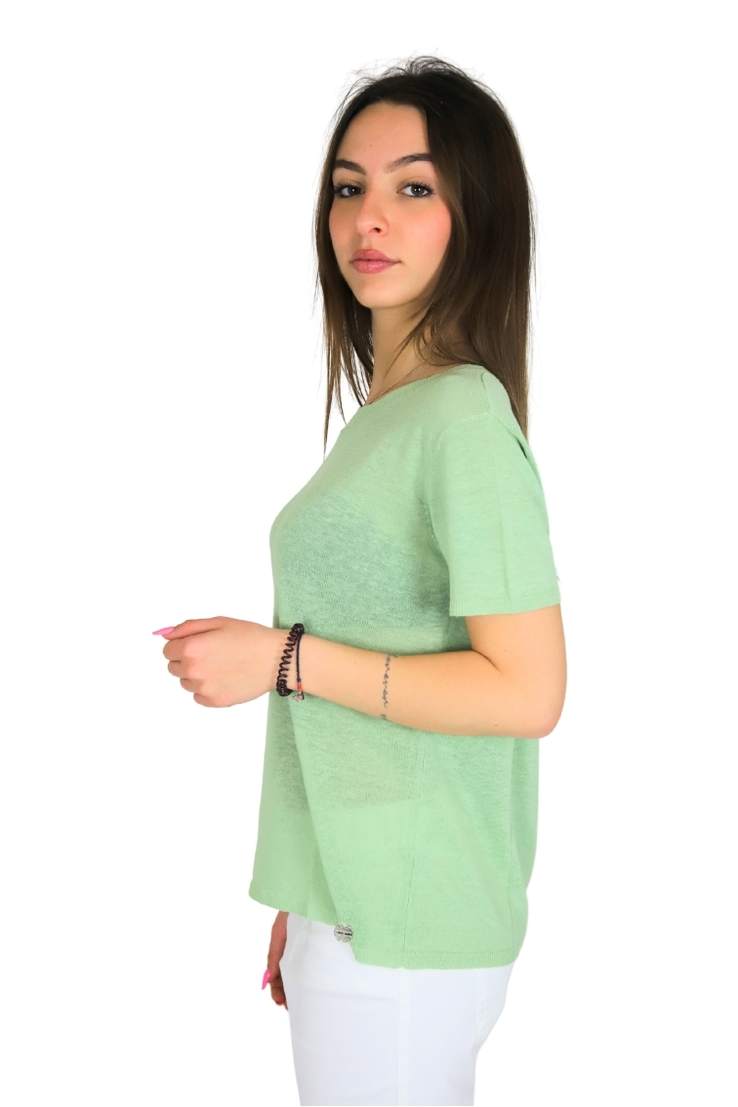 TAKE TWO Donna Maglia DKE8042 Verde