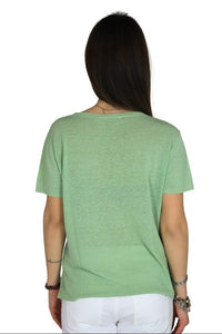 TAKE TWO Donna Maglia DKE8042 Verde