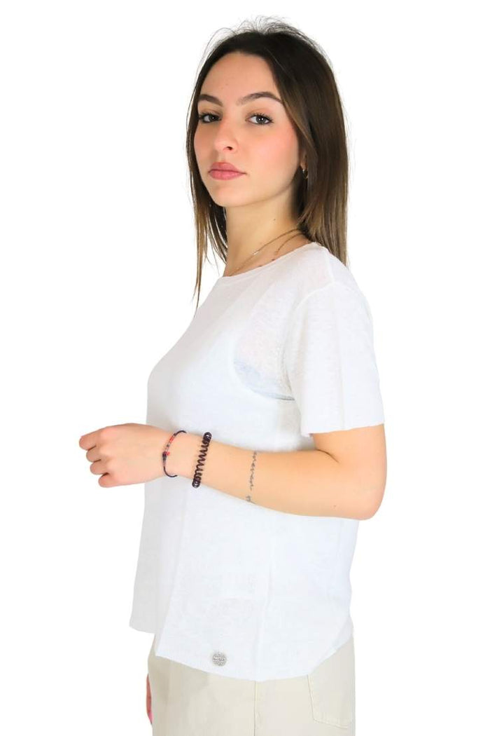 TAKE TWO Donna Maglia DKE8042 Bianco