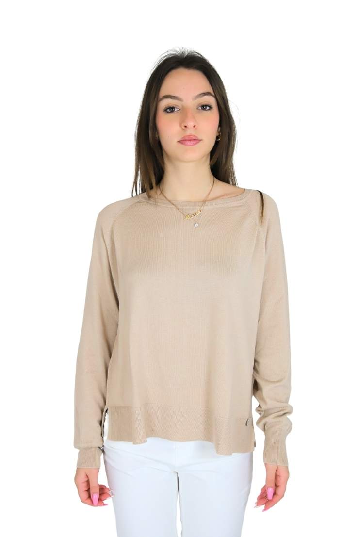 TAKE TWO Donna Maglia DKE8000 Beige