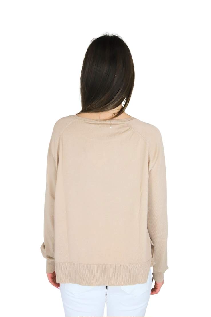 TAKE TWO Donna Maglia DKE8000 Beige