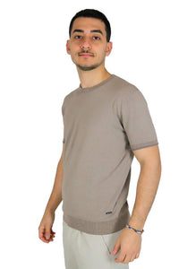 TAKE TWO Uomo Maglia UKE7017 Taupe