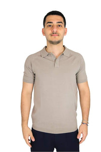 TAKE TWO Uomo Polo UKE7003 Taupe