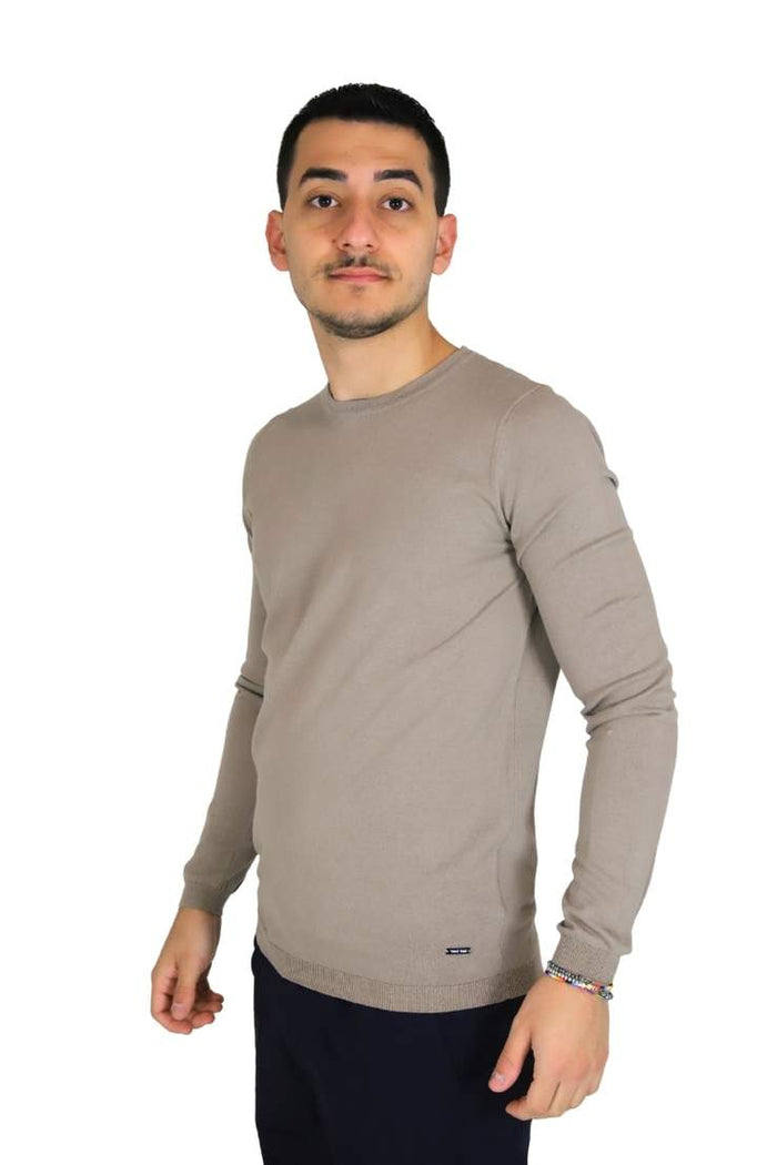 TAKE TWO Uomo Maglia UKE7002 Taupe