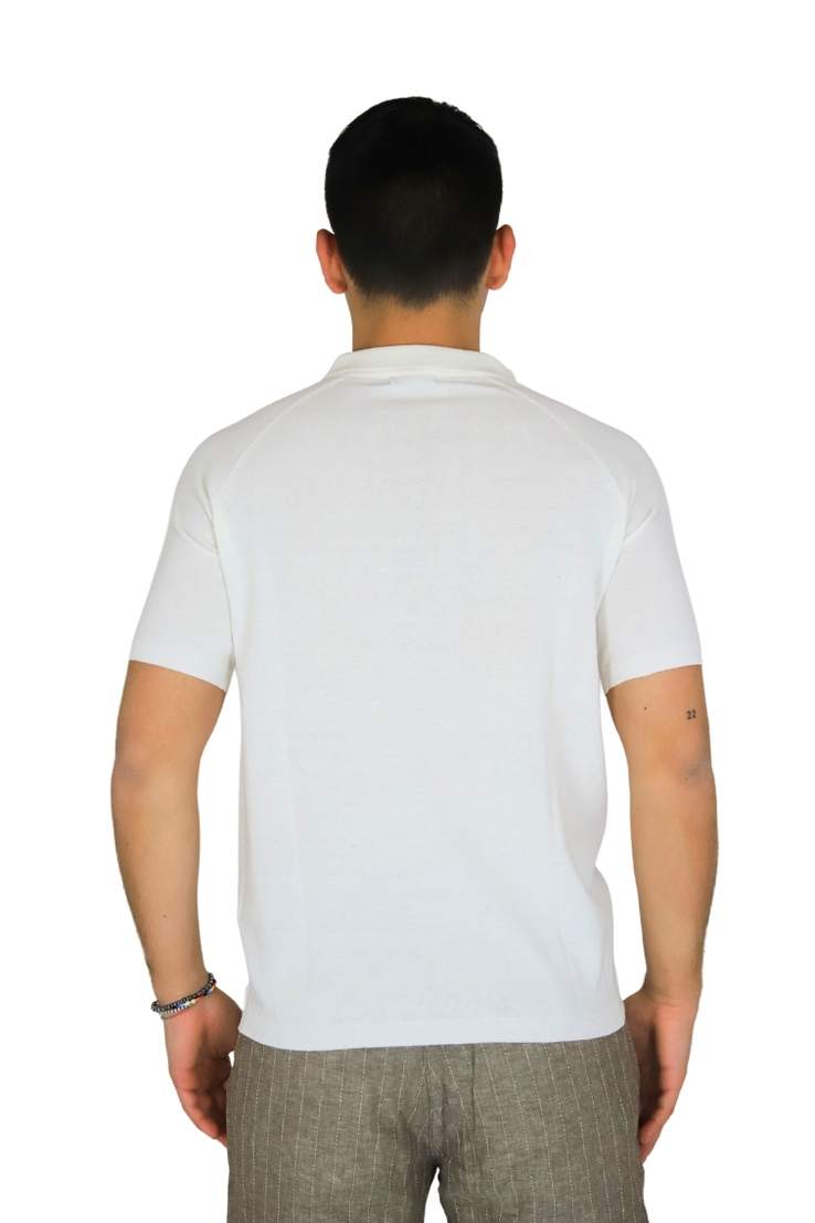 TAKE TWO Uomo Polo UKE7003 Panna
