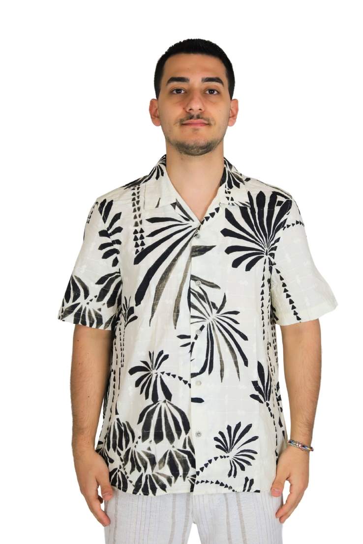 PHILOTINTO Uomo Camicia 25S14CA Beige