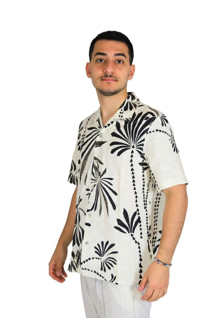 PHILOTINTO Uomo Camicia 25S14CA Beige