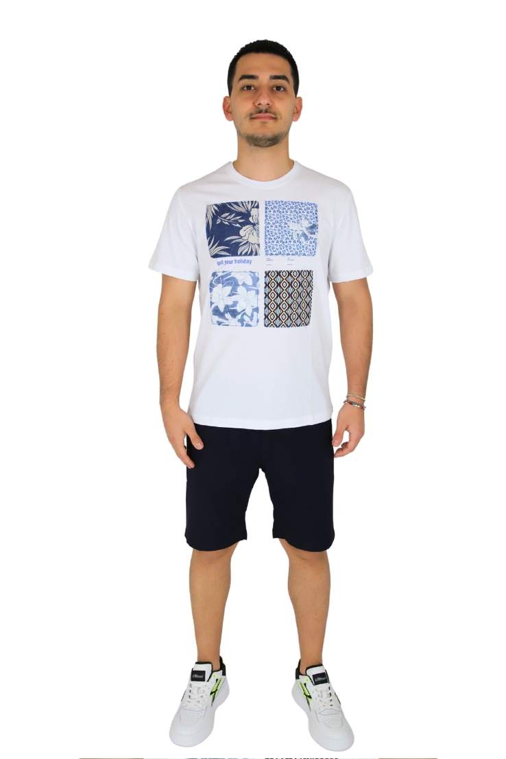 PHILOTINTO Uomo Pantaloncino 25S48BE Blu