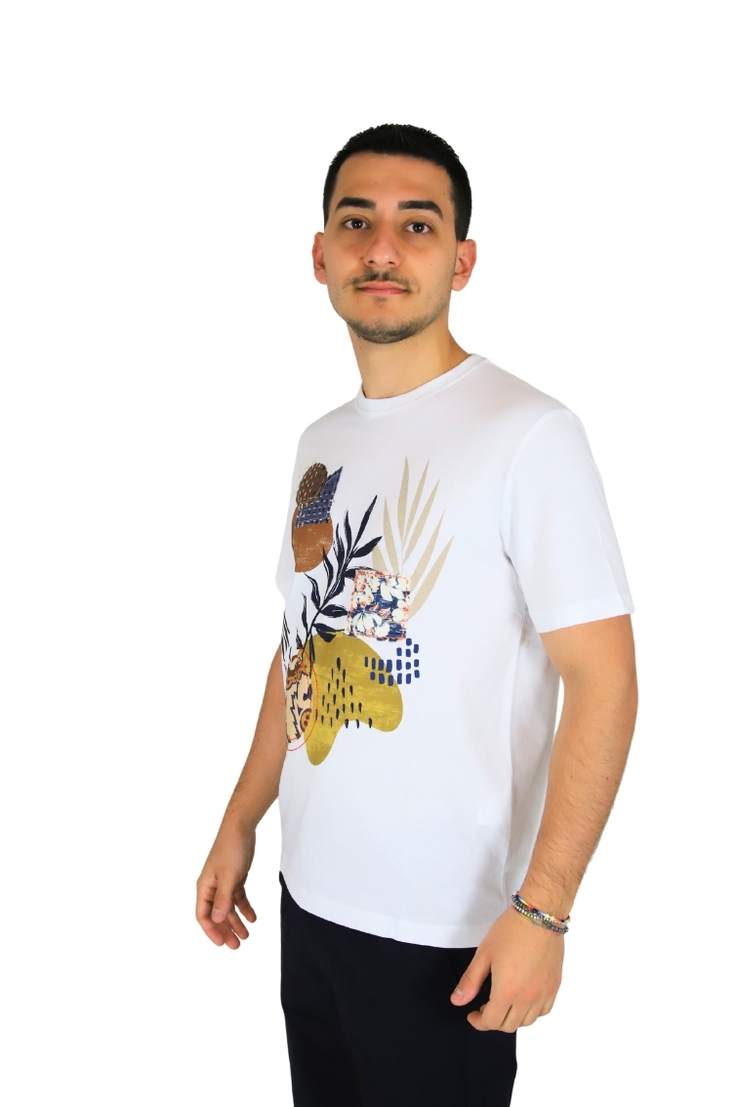 PHILOTINTO Uomo T-shirt 25S16TG Bianco