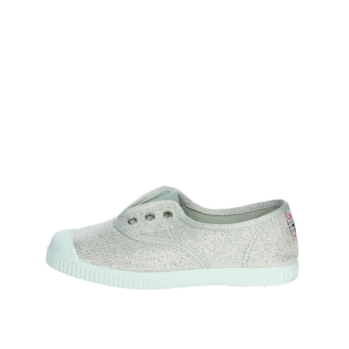 CIENTA Bambine e ragazze Slip-on 70013 Argento
