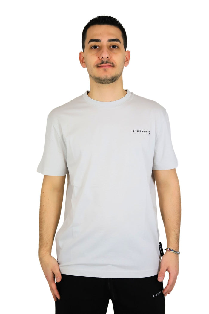 RICHMOND X Uomo T-shirt UMP25154TS Grigio
