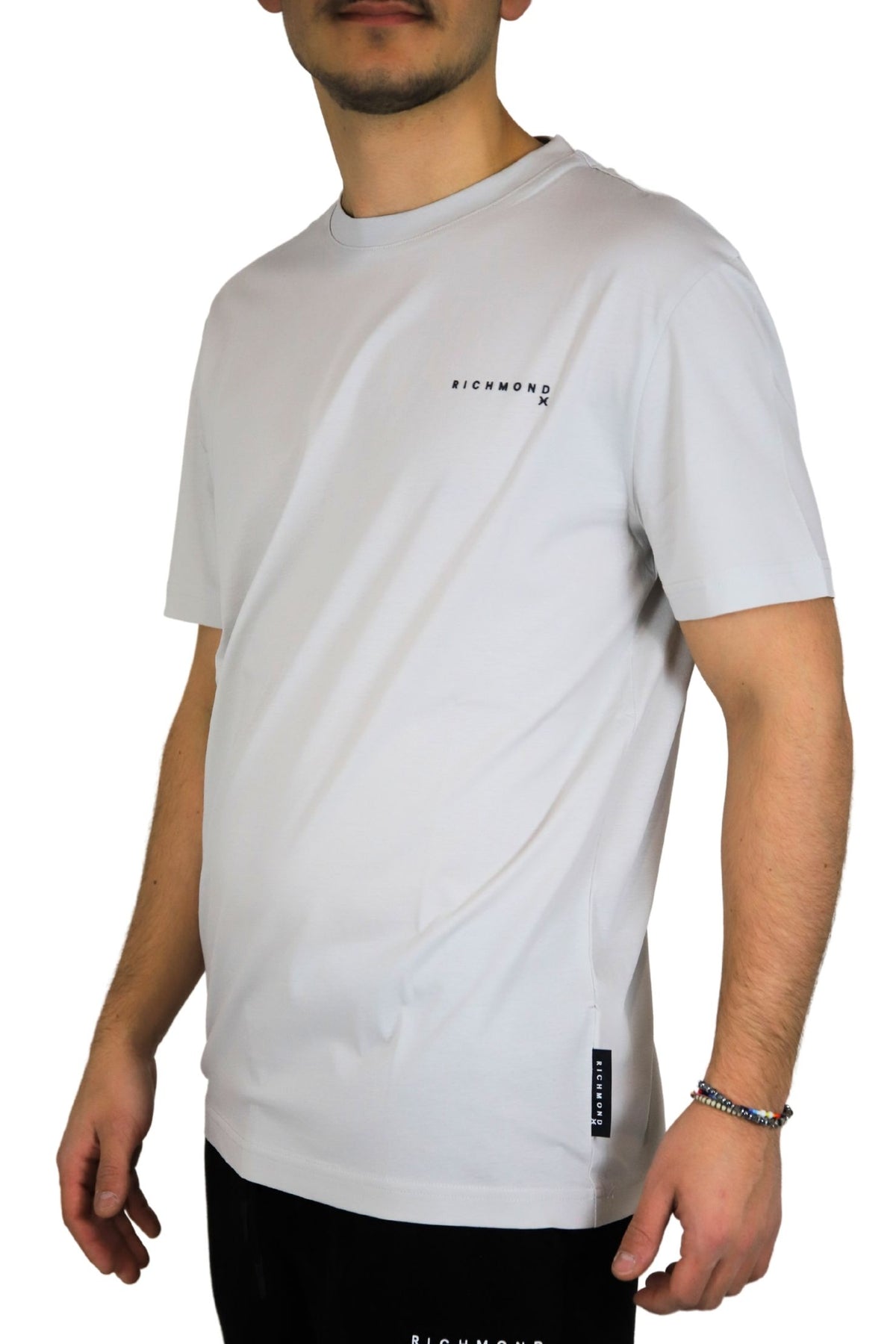 RICHMOND X Uomo T-shirt UMP25154TS Grigio