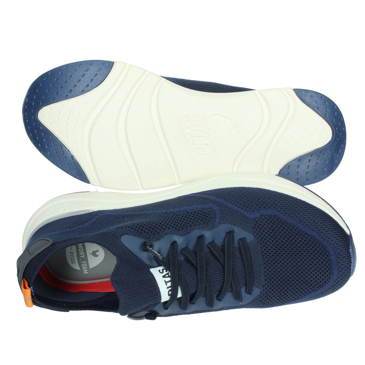 PITAS Uomo Slip-on CUE MAN Blu