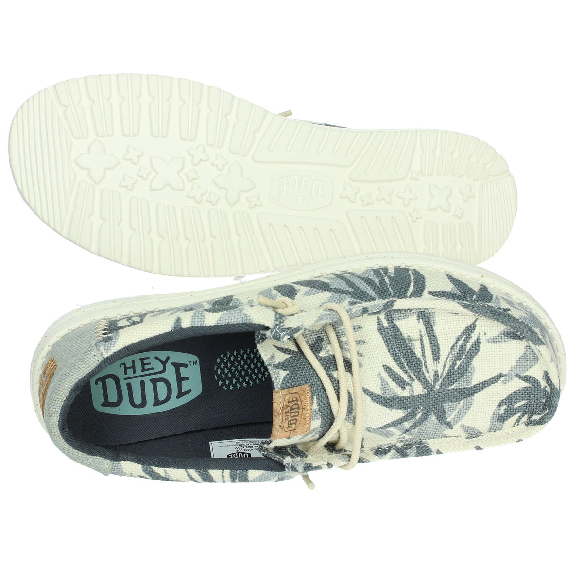 HEY DUDE Uomo Slip-on 43087-0OF Beige/Blu
