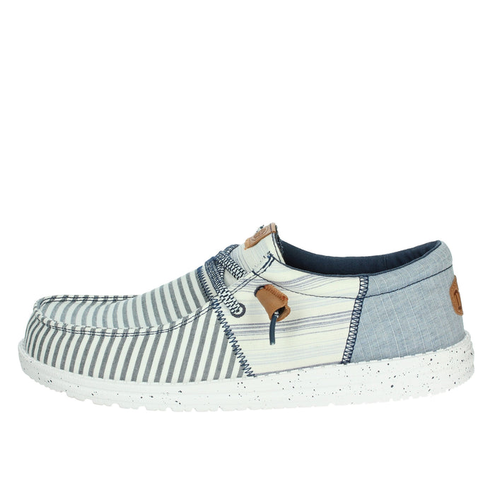 HEY DUDE Uomo Slip-on 43142-4UA Bianco/Blu