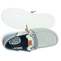 HEY DUDE Uomo Slip-on 43142-4UA Bianco/Blu