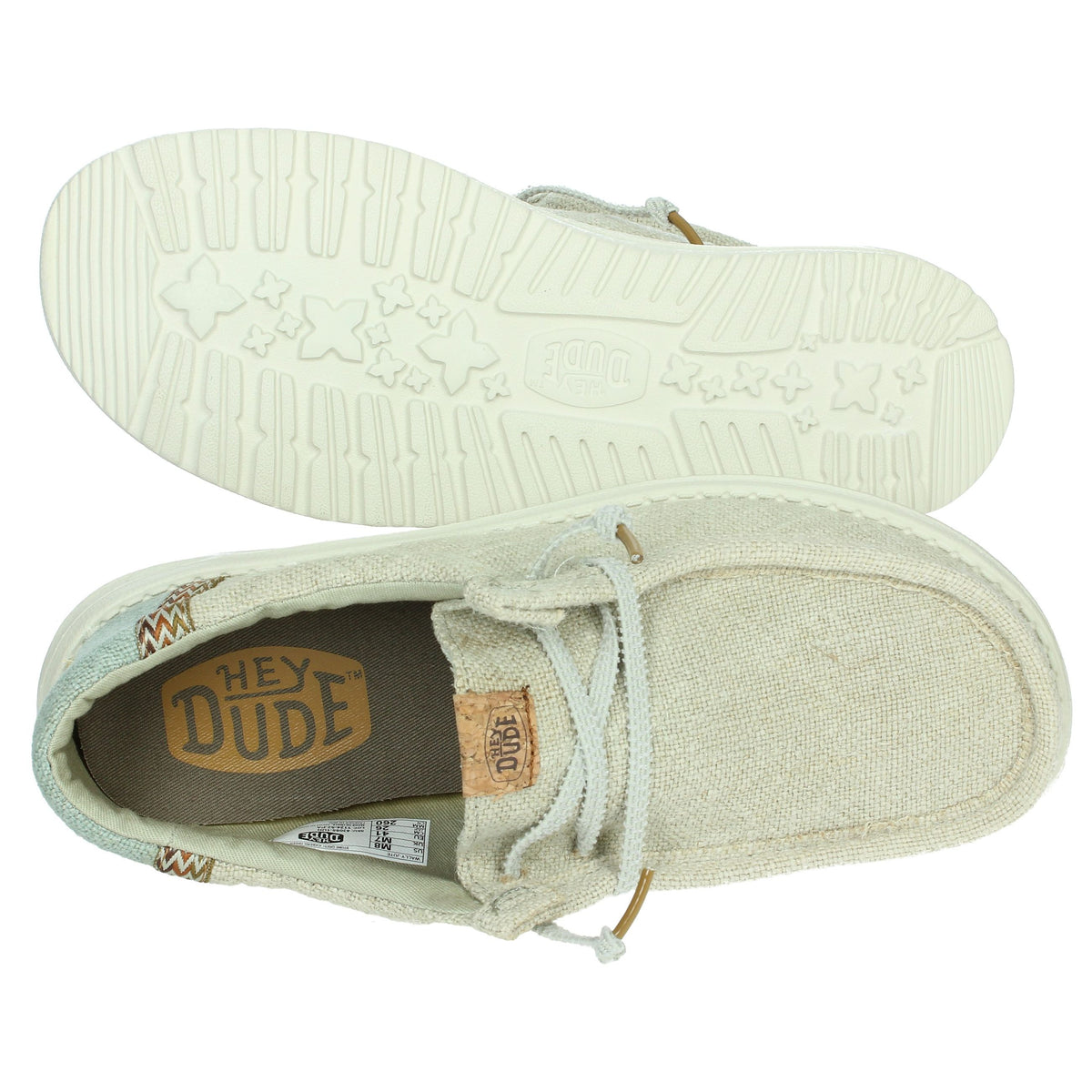 HEY DUDE Uomo Slip-on 43085-1UH Beige