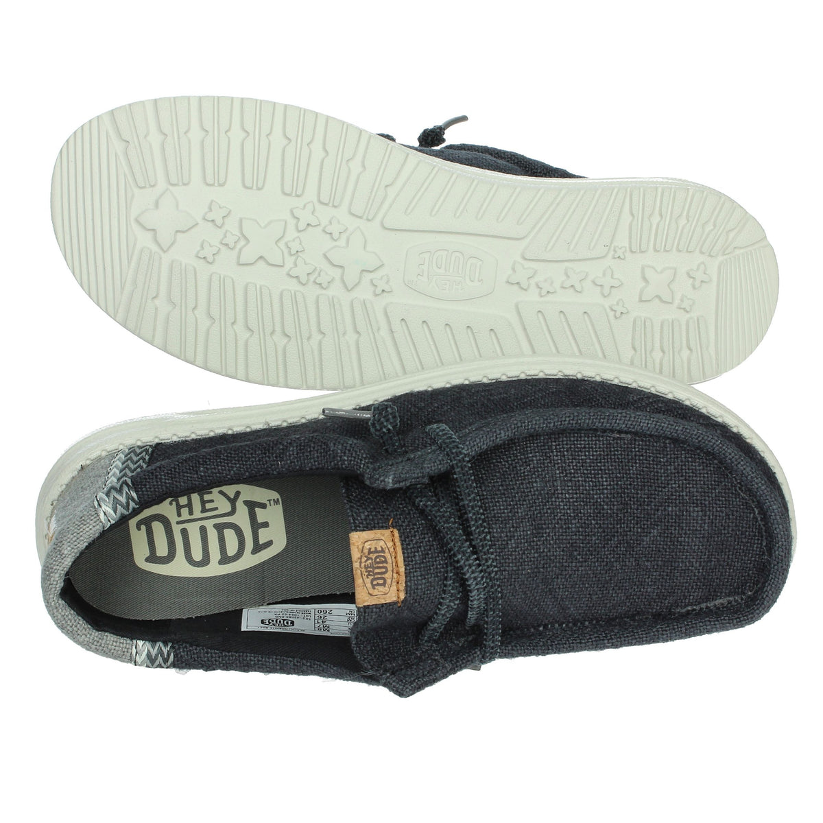 HEY DUDE Uomo Slip-on 43085-0NS Nero
