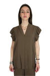 Take Two Donna Blusa DKE8630 Marrone