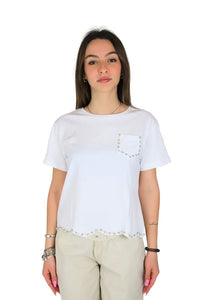TAKE TWO Donna T-shirt DKE9007 Bianco