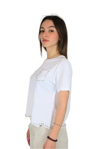 TAKE TWO Donna T-shirt DKE9007 Bianco