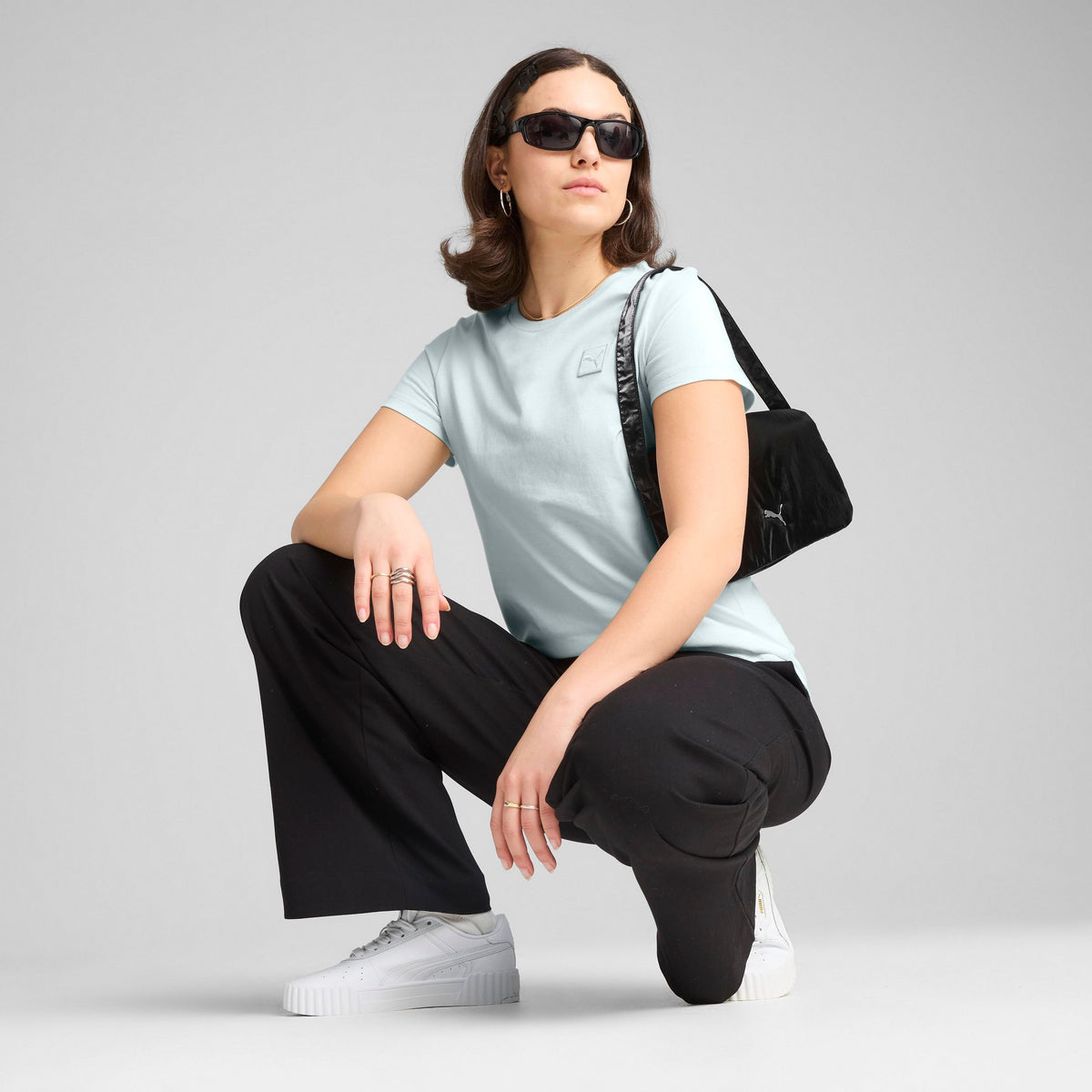 Puma Donna T-shirt 685016 Acquamarina