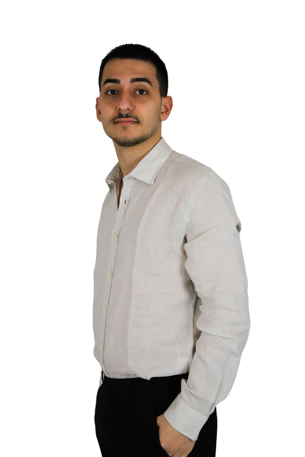 PHILOTINTO Uomo Camicia 25S18CA Beige