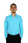 Philotinto Men's Shirt 25S18CA Light Blue