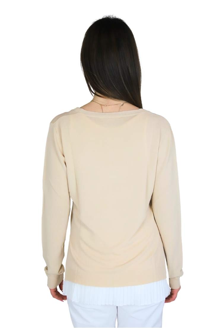 TAKE TWO Donna Maglia DKE8027 Beige