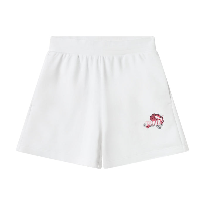 Puma Donna Pantaloncino 689045 Bianco