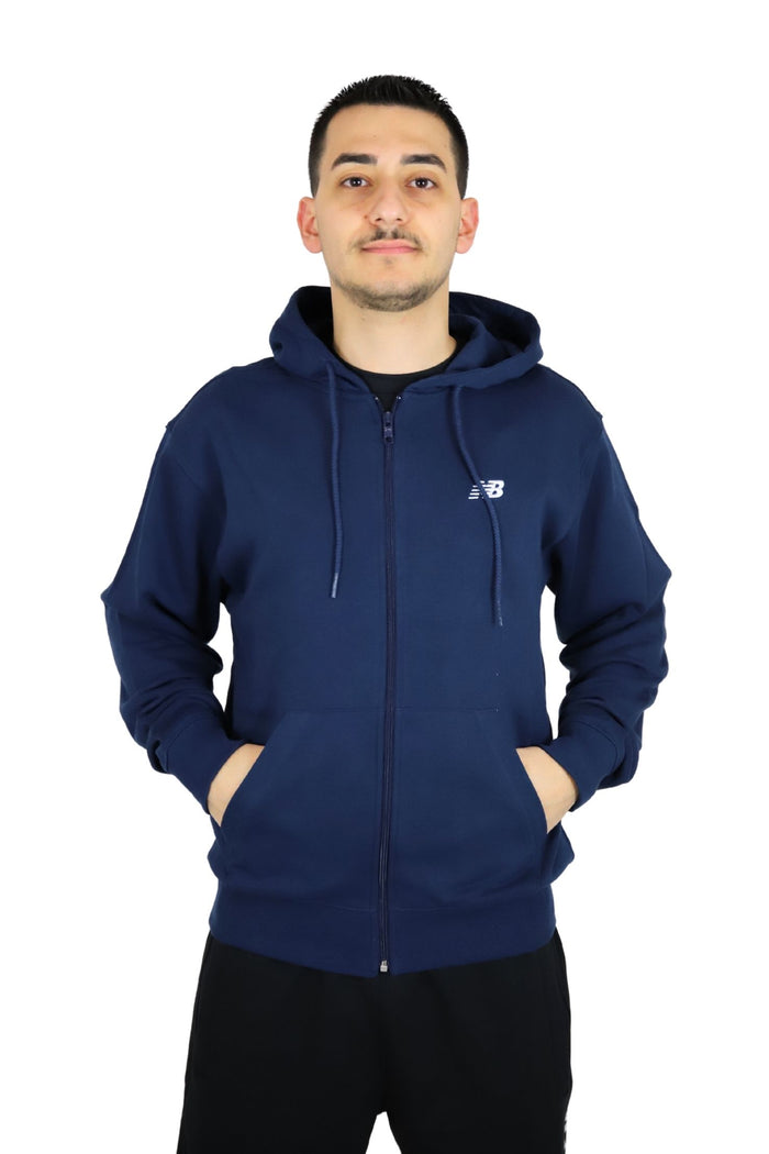 NEW BALANCE Uomo Felpa MJ41501BK Blu