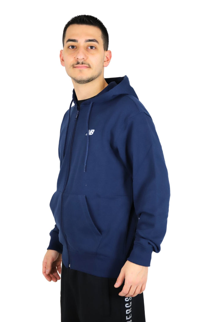 NEW BALANCE Uomo Felpa MJ41501BK Blu