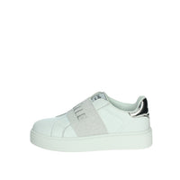 GAELLE PARIS Bambine e ragazze Slip-on GS0036L Bianco/Argento