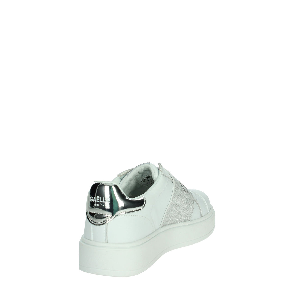 GAELLE PARIS Bambine e ragazze Slip-on GS0036L Bianco/Argento