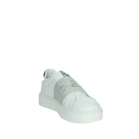 GAELLE PARIS Bambine e ragazze Slip-on GS0036L Bianco/Argento