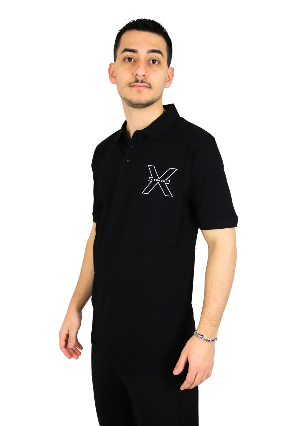 RICHMOND X Uomo Polo UMP25117PO Nero