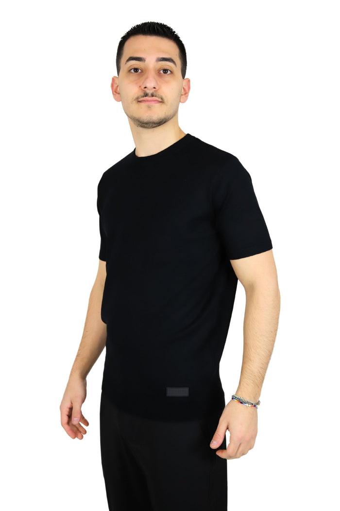 RICHMOND X Uomo Maglia UMP25014MA Nero