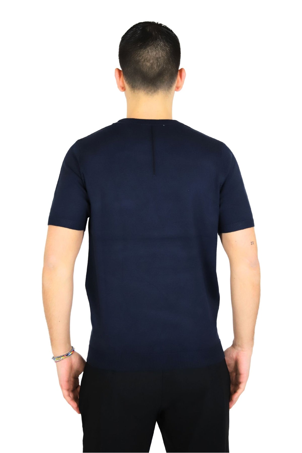 RICHMOND X Uomo Maglia UMP25014MA Blu