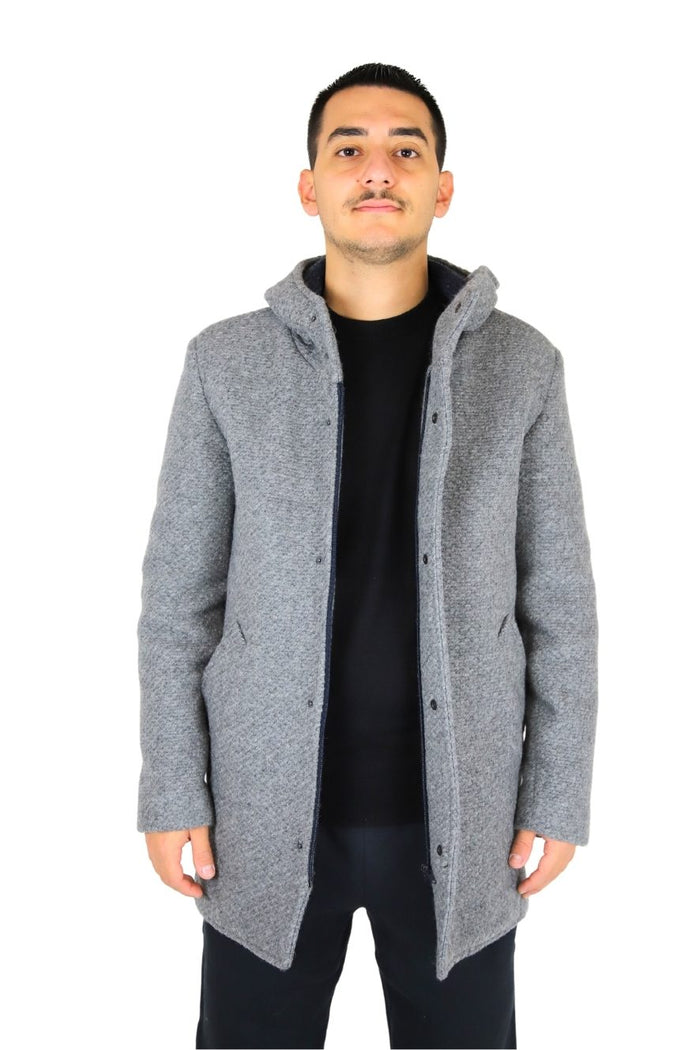 TAKE TWO Uomo Cappotto UTA7422 Grigio